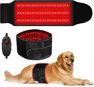 Red Light Therapy for Dogs, Red Light Therapy for Pets, Portable Wearable Wrap for Mobility Support and Daily Comfort, with Red and NIR LEDs