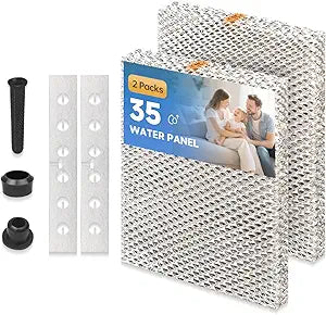 35 GA35 Replacement Humidifier Water Panel Evaporator Compatible with Aprilaire H635EZ1A 4839 Kit Filter or 560 568 600 700 760 768 350 360 10" x 13" x 1.75" 4-Pack