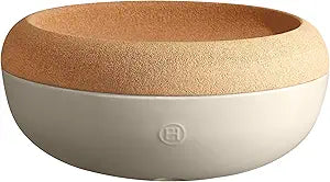 Emile Henry Large Food Storage Bowl, 14.1 inch, Clay