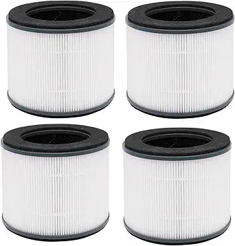 Ulrempart Replacement Filters Compatible with Homedics Air Purifier Model AP-T10 AP-T10-BK, AP-T10-WT, Part# AP-T10FL, 4-Pack