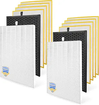 HR900 Filter Replacement Kit Compatible with Winix HR900 Ultimate Pet Air Purifier,Part # 1712-0093-00 and 1712-0094-00, 2 Set