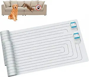 SEERWAY 2-Pack Pet Shock Mat for Dogs and Cats, 60"X12" Electric Barrier Mats to Keep Pets Away from Couch, Bed, Kitchen, Plants and Christmas Tree