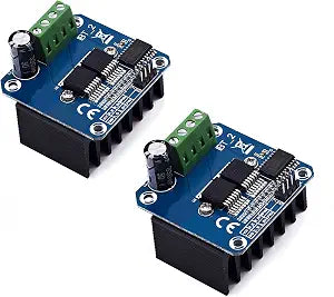 Teyleten Robot BTS7960 43A High Power H-Bridge DC Motor Driver Module DC Motor Controller Module for Arduino Smart Car 2pcs