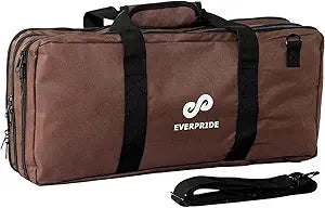 EVERPRIDE Chef Knife Bag Holds 20 Knives PLUS Large Zippered Compartment for Kitchen Tools  Durable, Large Knife Bag for Chefs  Professional Grade and makes a great gift!