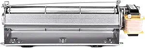 FK12 Replacement Fireplace Blower for Majestic, Martin, Temco, CFM, Vermont Castings, & More Fireplaces - Energy Efficient Ball Bearing Blower Replacement - Easy to Install Home Heating Accessories