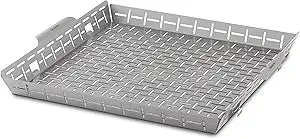 Weber Crafted Roasting Basket  StainlessSteel Grill Basket for Even Roasting of Small & Delicate Foods, Designed for Weber Crafted Outdoor Kitchen System - Grill Accessory