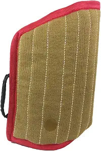 Tealover Puppy Bite Sleeve Dog Training Arm Protection Jute Tug Toys,Red