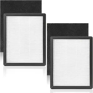 2 Pack Air Purifier Filter A for Idylis IAP-10-100, for Filtrete FAP-C01-A