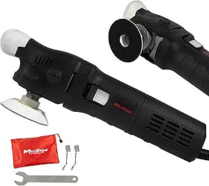 Maxshine M550 Rotary Polisher  550W Compact Car Buffer with 3 Backing Plate, 5/8 Thread & 6-Speed Control  Auto Detailing Tool for Cars, Trucks, SUVs & Boats, Paint Correction & Swirl Removal