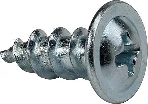 100 Pack Rok Hardware #8 x 1/2" (12.7mm) Standard Thread Truss Head Screws Wood Work MDF Zinc, ROKS8X12TPSZ