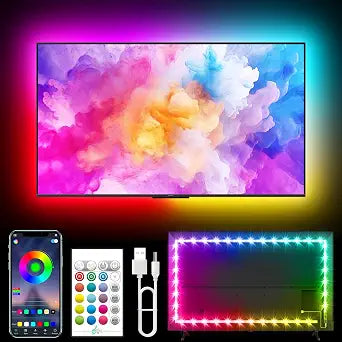 Tyute TV LED Lights, 18.0ft LED Backlight for 40-75 Inch TV Behind Lighting
