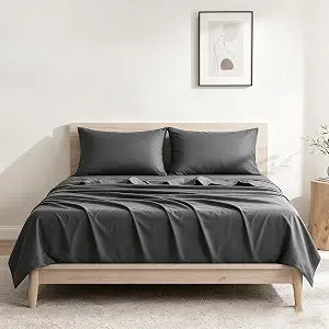 Twinxl Sheet Set 4 Piece, Soft Breathable Cooling Bed Sheets, 16" Deep Pocket Fitted Sheet, Brushed Microfiber Bedding Set, Wrinkle Resistant, Easy Care