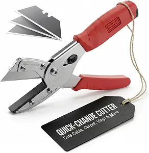 Multi-Cut Utility Cutter, Quick Change Sharp Tool for Cable, Hose and DIY