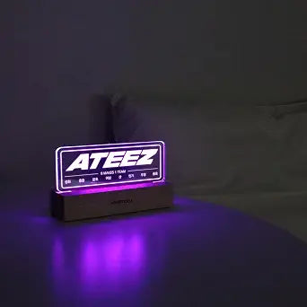 At.zee Kpop Merch, Night Light, LED Lamp, Room Decor for Atiny