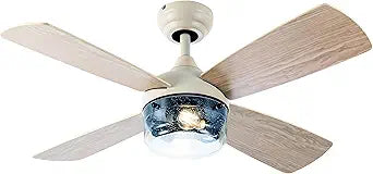 RIVER OF GOODS 42" W Caelan Remote-Controlled 2-Light Ceiling Fan
