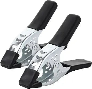 Mr. Pen- Spring Clamps, 6 Inches, 2 Pack, PVC-Coated Tips