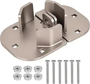 Puck Lock hasp, Hidden Shackle Hasp Lock for RVs, Trucks, Trailers, or Vans