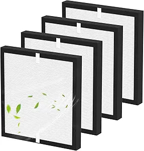 P280 P260 Filter Replacement, Compatible with TPLMB/YARIKI P280 Air Puri-Fier, for AIUZLK P260 Air Puri-Fier, 3-in-1 True HEPA & Activated Carbon Filtration, 4 Pack