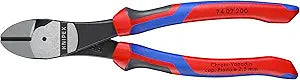 KNIPEX 74 02 200 SBA Comfort Grip High Leverage Diagonal Cutters