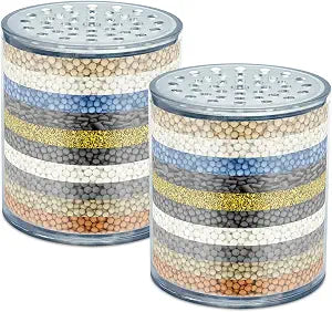 Replacement Shower Head Filter Compatible with Eskiin Showerhead - High Pressure Shower Heads Replacement For Smooth Hair & Skin 2 Pcs