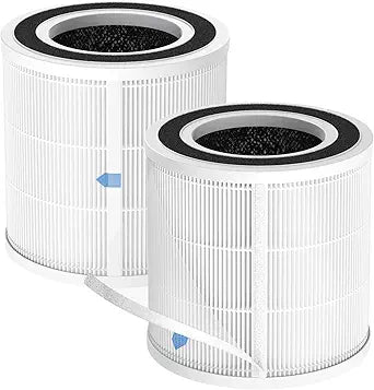 2 Pack H7129/H7128 Replacement Filter for GoveeLife H7129, H7128 Air Purifiers, 3-in-1 HEPA Air Filter for H7129/H7128 Air Purifier for for Homes(Include 4pcs Pre-Filter)