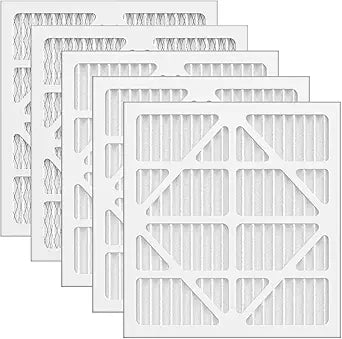 5 Pack MERV-10 Filter Replacement, Compatible with AlorAir CleanShield HEPA 550 and Abestorm HEPA 550 Air Scrubber Only Γ Not for Other 550 Models, Filter Size 14.8"L x 13.7"W x 0.8"H