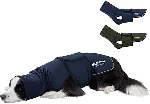 Dog Anxiety VestDog Calming Shirt for Noise,Separation,Bule,M(17-24lbs) | Soothe your pet,Reduce anxiety,Keep things calm