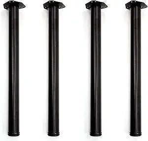 Regency Kee Post Table Legs (Set of 4)- Black