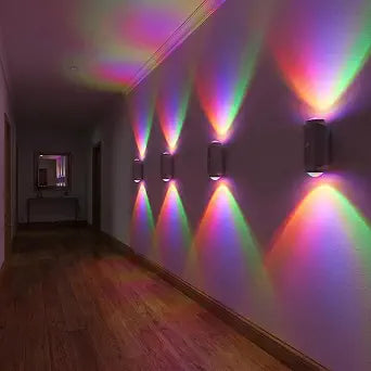 4 Pack Motion Sensor Wall Light, Rechargeable Wireless Hallway Lights