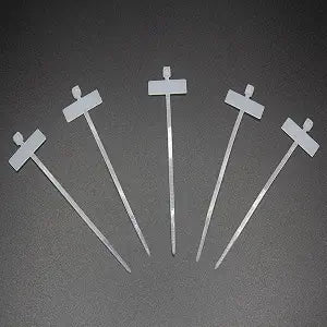 REXUS Plastic Cable Tie With Inner Label 100 Pcs Write on Tags Wire Zip Ties Cable Mark Tags 3 x 100mm Nylon Power Marking Label Binding Strap(CT_PL_LI100)