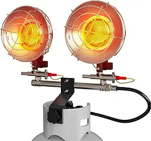 SISUPASSIE 30000BTU Propane Heater, Portable Propane Heater for Outdoor Use with 3 Adjustable Modes and Safety Shut-off Valve for Patio, Camping, Fishing, Garage