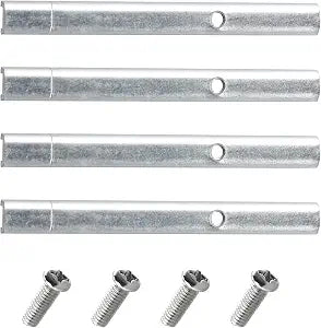 5/8'' H 3758 Spiral Balance Pivot Bar for Prime-Line Tilt Window,Single & Double-Hung Vertical Sash Windows,4 Pack