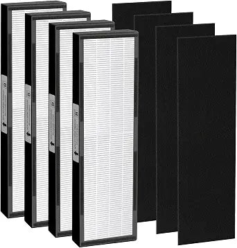 FLT4825 Filter B Replacement Compatible with G-Guardian AC4825 AC4300 AC4800 AC4900 AC4850,4 Filters+4 Carbon Pre Filters