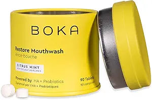 Boka Hydroxyapatite Mouthwash Tablets Citrus Mint 90-Count