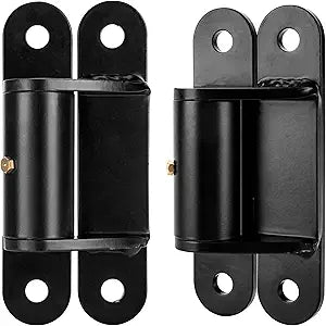 Heavy Duty gate Hinges for Large Heavy Wooden/Metal Gates.7''Gate Hinge Open 180,Face Mount Bolt/Weld on gate Within 1100 Lbs, Built-in Roller Bearings for Driveway Gate,Fence, Barn,Garden Gates