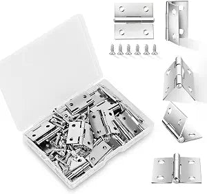 Mini Hinges Miniature Folding Butt Hinges Small Cabinet Folding Craft Hinge