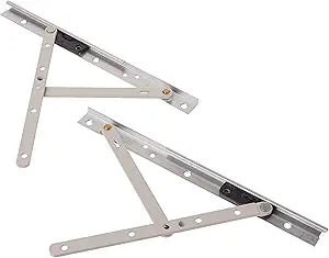 Truth TH 23088 Concealed Hinges, 10 In., Steel, E-Gard Corrosion Resistant Coating (1 Pair)