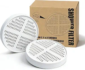 Vitamin Shower Filter Cartridge Compatible with AquaHomeGroup, 2 Pack