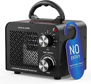 60,000mg/h Commercial Industrial Ozone Scent Molecule Adjuster, 120 Min Timer & Hold Mode, Portable for Unoccupied House, Vehicle, Idle Basement, Vacant Pet Rooms, 3200+ Sq.Ft