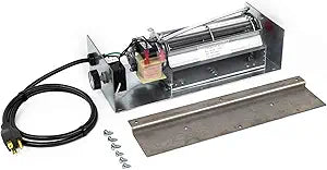 EP62-1 Fireplace Blower Fan Kit for Continental, Napoleon, & More - Ball Bearing, Energy-Efficient Fireplace Fan Blower Kit w/Quiet High Airflow Motor - Easy to Install Home Heating Accessories
