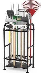 Garden Tool Organizer, Yard Tool Tower Rack