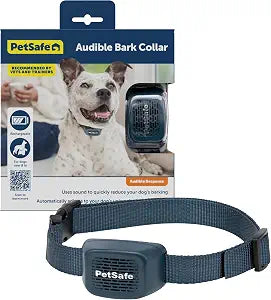 PetSafe Audible Bark Dog Collar, Humanely Stop Barking, Alternative to Static Shock No Bark Collar, 10 Levels of Safe Correction for Small, Medium & Large Dogs Over 8 lb, Rechargeable & Waterproof