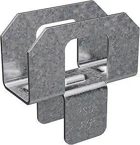 Simpson Strong-Tie PSCL 1/2-R50 PSCL 20-Gauge Panel Sheathing Clip for 1/2-in. Plywood (50-Qty) (Pack of 10)