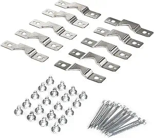 Go Hang It! Single-Notch Precision Picture Hangers 10-Pack, Screws & Nails