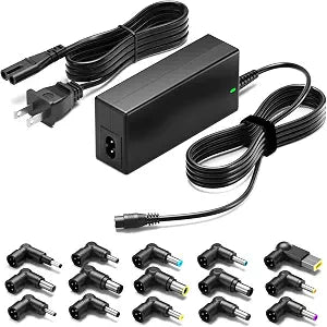 90W Universal AC Adapter Laptop Charger Replacement for Dell HP Acer Asus Lenovo IBM Toshiba Samsung Sony Fujitsu Notebook Ultrabook Chromebook Power Supply Cord with 15 Tips