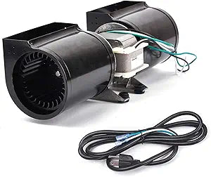 Replacement Fireplace Blower Fan for Heat N Glo, Hearth and Home, Quadra Fire, GFK-160A GFK-160 GFK160 GFK160A Fireplace Blower for Hearth and Home DV3732 DV3732-B, Heat N Glo 6000 6000CLX