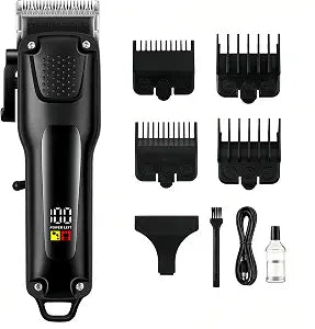 Hair Clippers for Men, USB Cordless Barber Clippers with LED Display