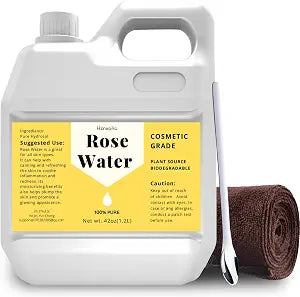 42 floz Rose Water 100% Pure, Rose Hydrosol for Face Hydrating Mist