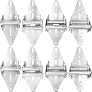 8 Pcs Garage Door Hinges #1#2#3#4