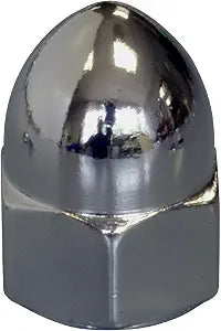 The Hillman Group 943046 Chrome SAE Acorn Nut, 5/16-24-Inch , 3-Pack
